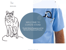 Tablet Screenshot of coyotestone.com